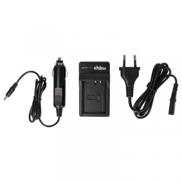 Accu oplader voor diverse Canon EOS (LC-E10E en LP-E10) - Zwart