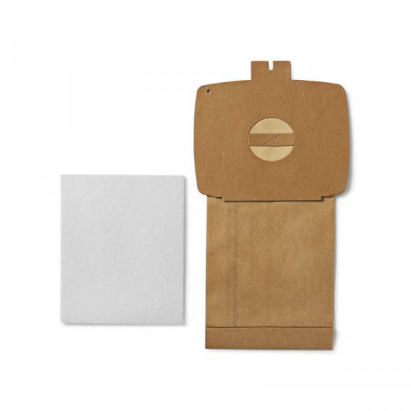 Stofzuigerzak - Papier - Voor Electrolux en Volta E6 - 10 stuks - Bruin