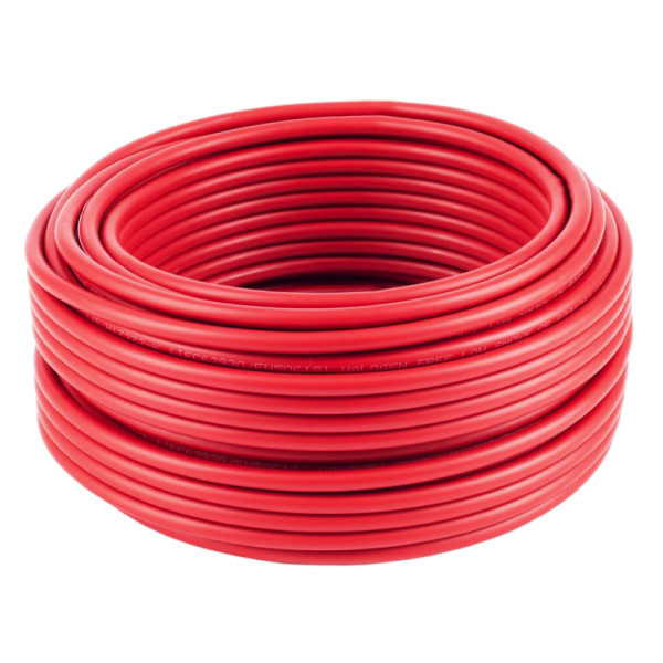 Solarkabel 4mm2 - Eca - H1Z2Z2-K - 50 meter - Rood