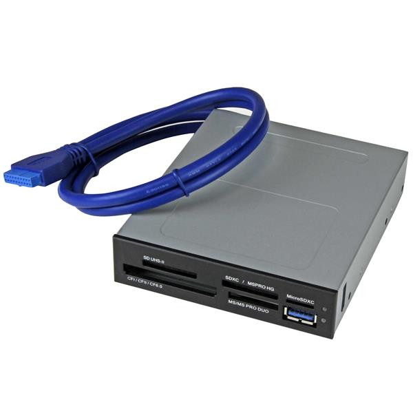 StarTech 3,5 inch Interne multi-kaartlezer met UHSII ondersteuning - USB 3.0 memory card reader