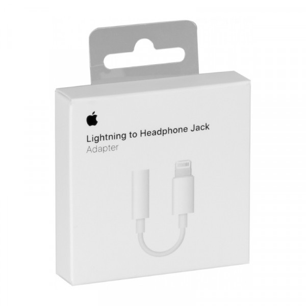 Originele Apple Lightning naar 3,5mm Jack adapter Wit - MMX62ZM/A - Shop