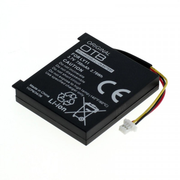 Accu voor Logitech Logitech MX Revolution - 3,7V - 750mAh - Zwart