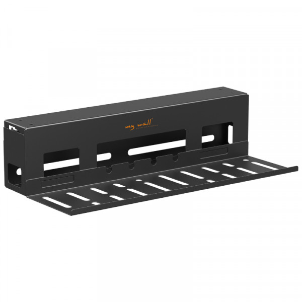 Kabelorganizer - Montage onder tafel of bureaublad - 2-delig - 0,4 meter - Zwart