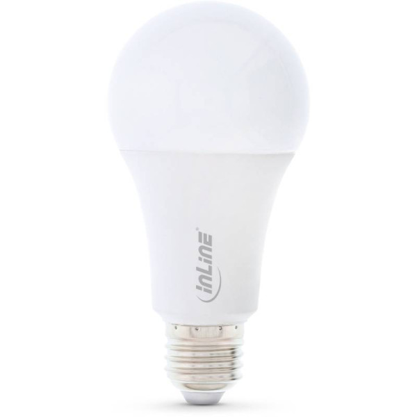 Inline SmartHome E27 LED Lamp - A60 - 10W - Warm tot Koud Wit - 2700K - 6500K - Wit