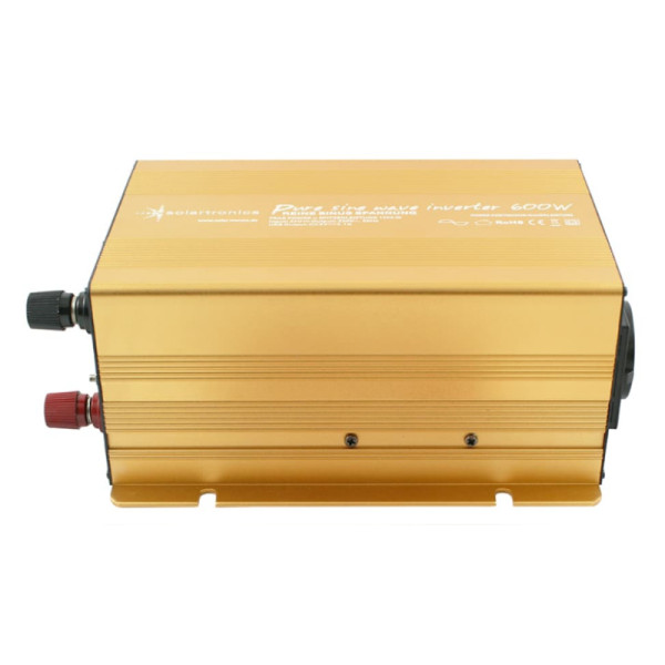 24V naar 230V Zuivere Sinus Spanningsomvormer - 600W - Goud