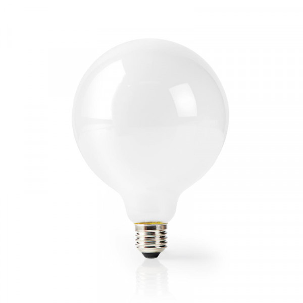 Slimme Wifi E27 LED Filamentlamp - G125 - 5W - Warm Wit 2700K - Wit