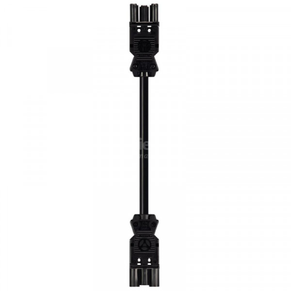 Wieland Koppelsnoer - GST18-3® (v) naar GST18-3® (m) - 3G1,50mm² - 1 meter - Zwart