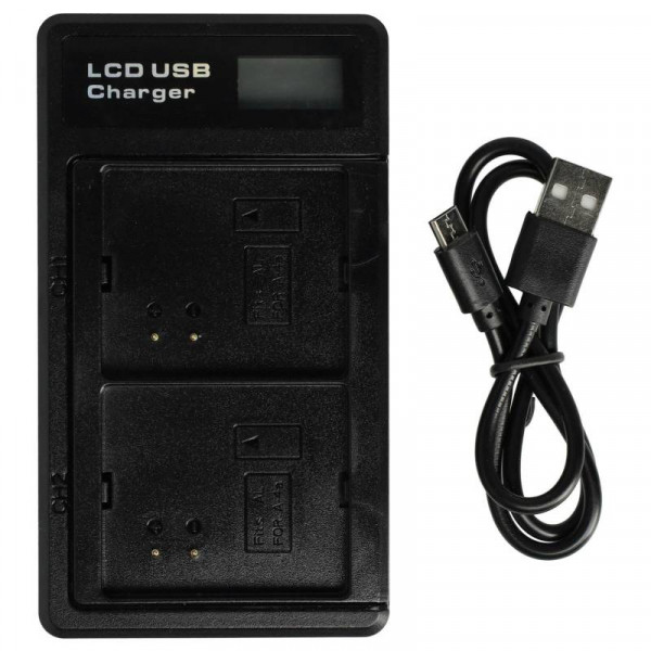Tweevoudige Accu oplader voor Netgear / Arlo Ultra Accu's - Zwart