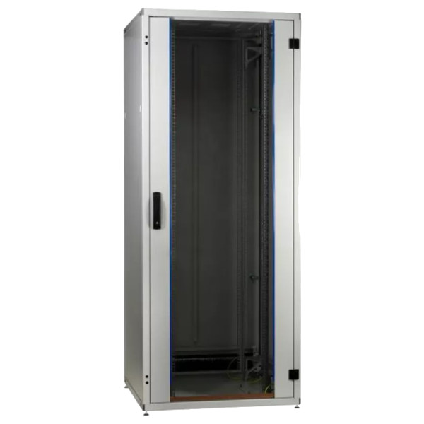 Patchkast 19" - 47U - 800 x 1000 mm - PRO - Voorgemonteerd - Grijs