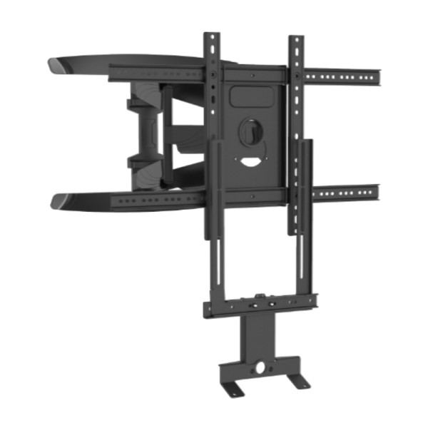 Cavus TV muurbeugel voor 37-70 inch - Full motion - Voor B&W Formation Bar - Tot 40kg - Zwart