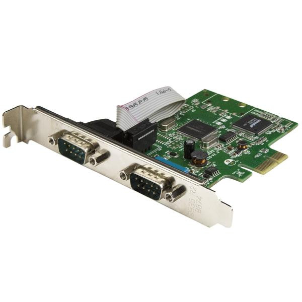 StarTech 2 poorts PCI Express seriële kaart met 16C1050 UART - RS232