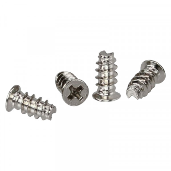 Schroeven voor Ventilator Computerbehuizing - 5 x 10mm - 4 stuks - Zilver