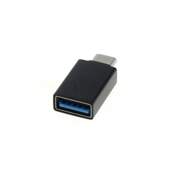 USB-C OTG Adapter - USB 3.2 Gen 1 - Rechthoekig - Zwart