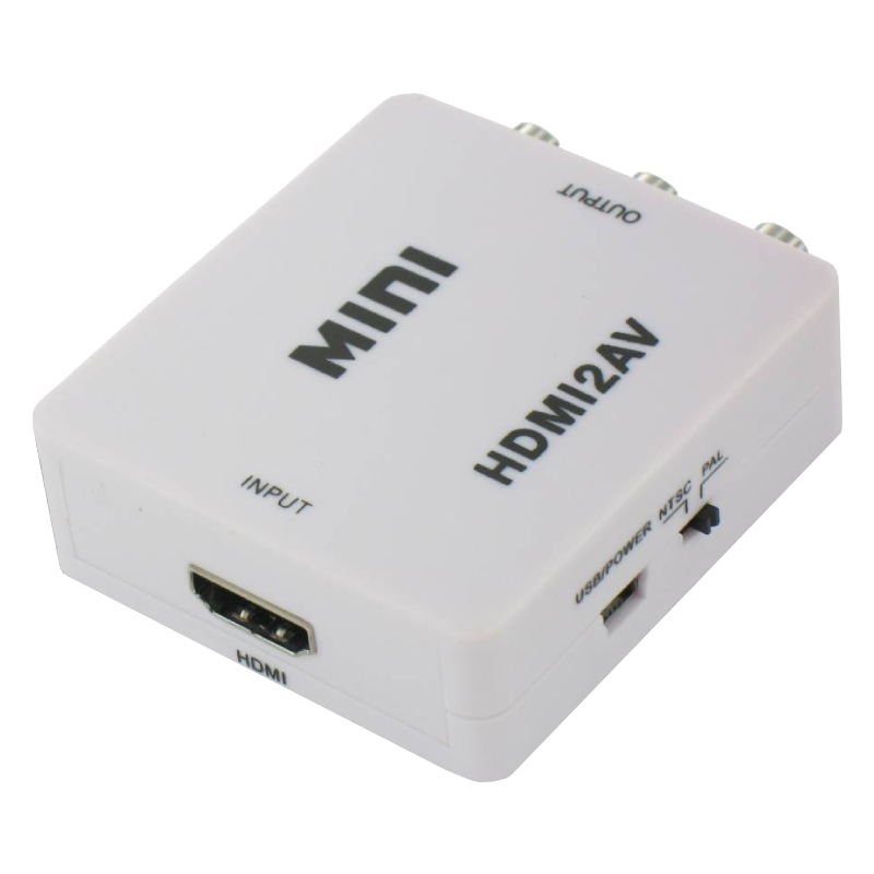 sneeuwman Maand huren HDMI naar Composiet Omvormer - Full HD 60Hz - Wit