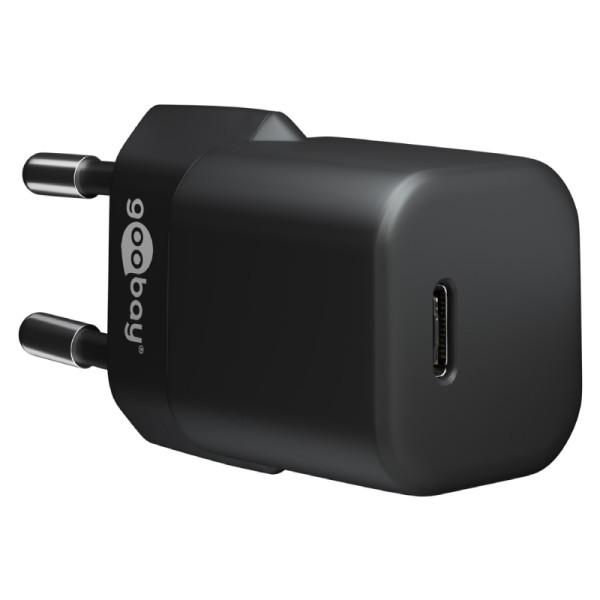 USB Oplader - 30W - USB-C - PD - GaN - Nano - Zwart