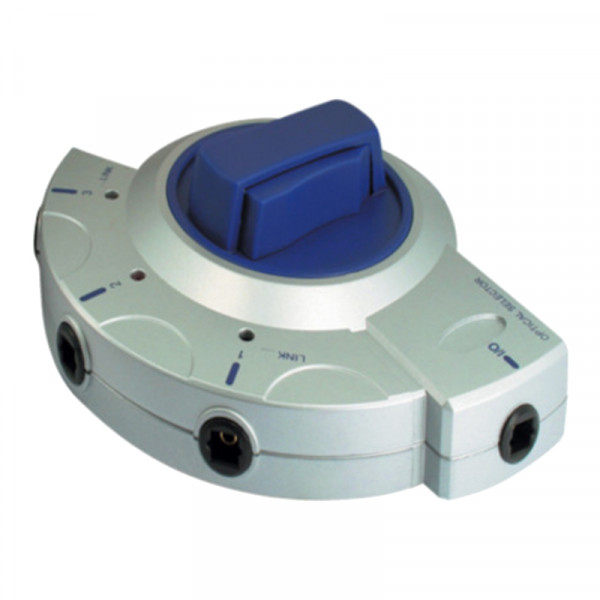 Optische Toslink Splitter - 3-poorts - Grijs/Blauw