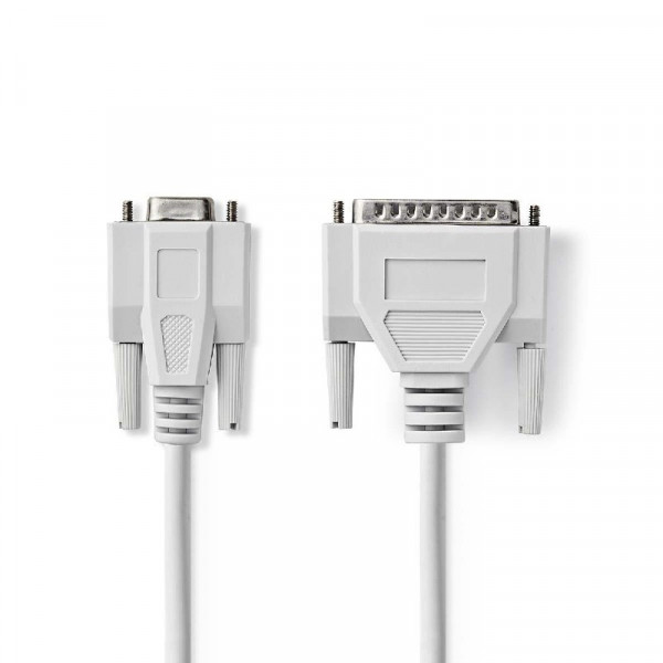 Seriële kabel 2m Ivoor