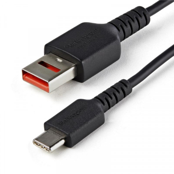 StarTech USB-A naar USB-C Data Blocker kabel - USB 2.0 - 1 meter - Zwart