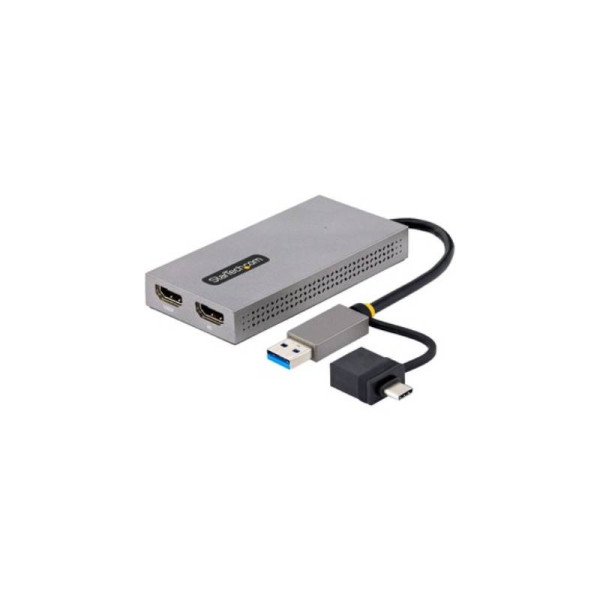 StarTech USB naar Dual HDMI Adapter - 1x 4K30Hz - 1x 1080p