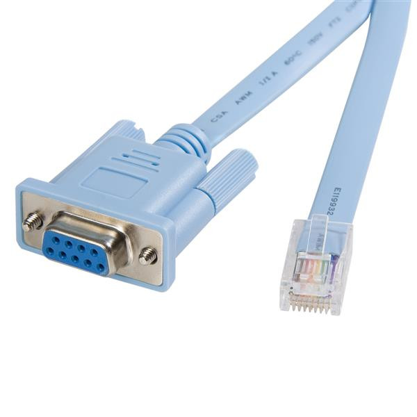 StarTech 1,8 m RJ45 naar DB9 Cisco consolebeheerrouterkabel - M/F