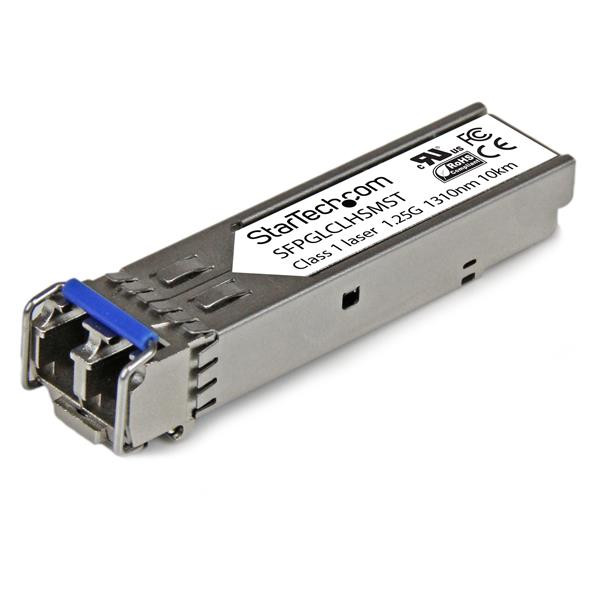 StarTech Cisco-compatibele gigabit glasvezel SFP receiver module SM/MM LC - 10 km (mini-GBIC)