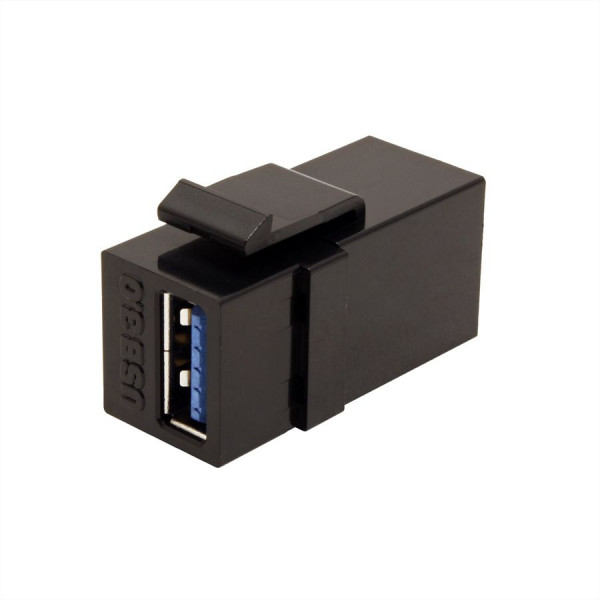 USB 3 Keystone zwart