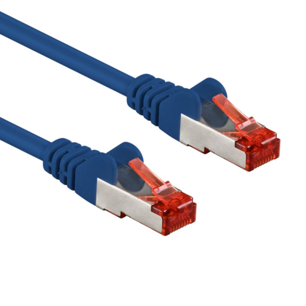 S/FTP CAT6 Gigabit Netwerkkabel - CU - 20 meter - Blauw
