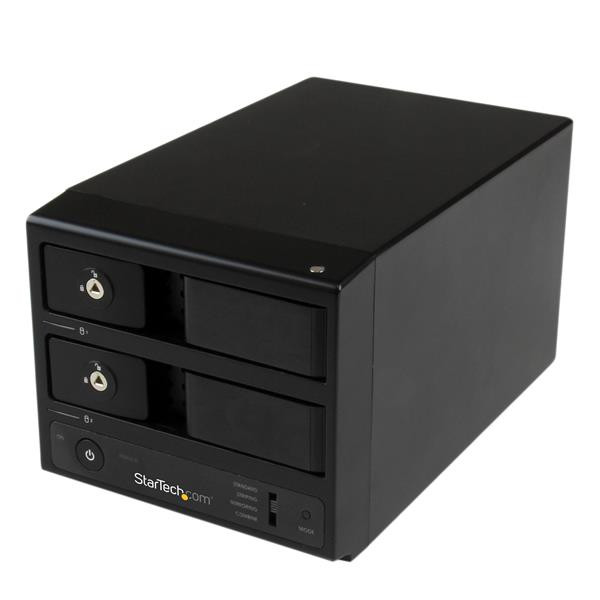StarTech 3,5 inch Harde-schijfbehuizing - USB 3.0 - SATA III 6 Gbit/s - Hot-Swappable - UASP - Zwart