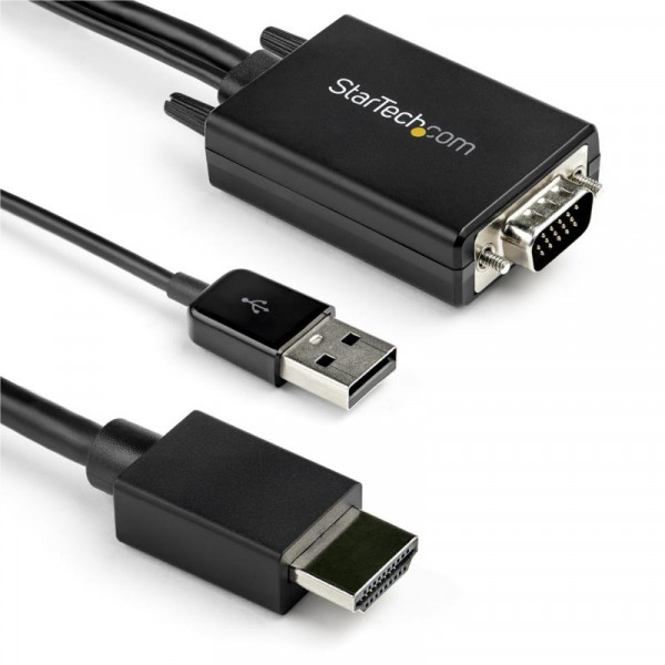 StarTech VGA naar HDMI kabel adapter - USB audio - 2 meter