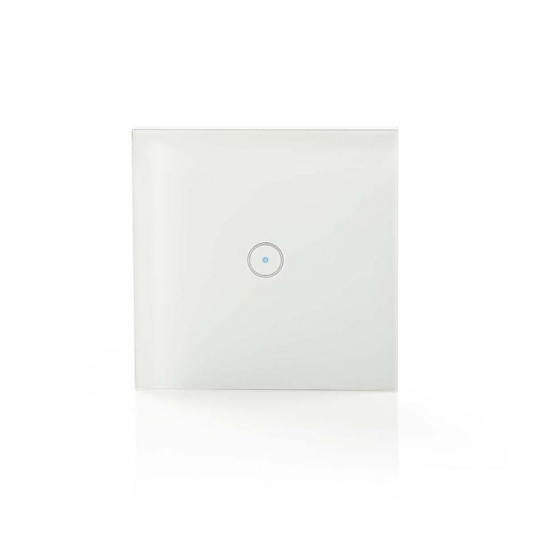 Slimme Wifi Lichtschakelaar - 86x86x36mm - Tot 1000W - Wit