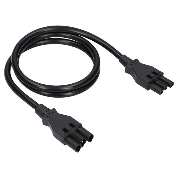 eGST Koppelsnoer - eGST (v) naar eGST (m) - 3G1,50mm² - 3 meter - Zwart