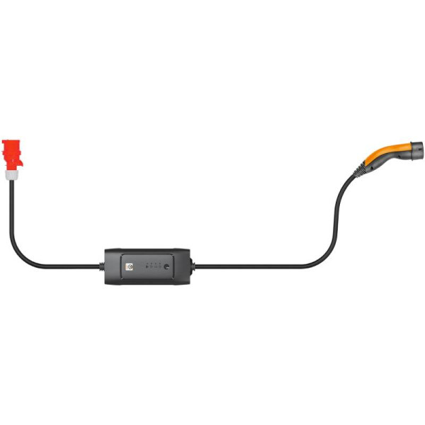 LAPP Type 2 EV Mobiel Oplaadstation - Met CEE stekker - Tot 22 kW - 6 meter - Zwart