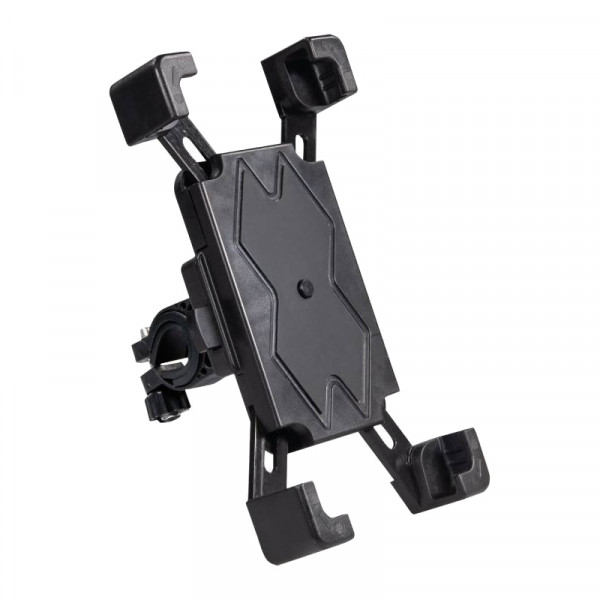 Telefoonhouder voor fiets - Tot 7 inch - 360 graden draaibaar - Quick release - Zwart