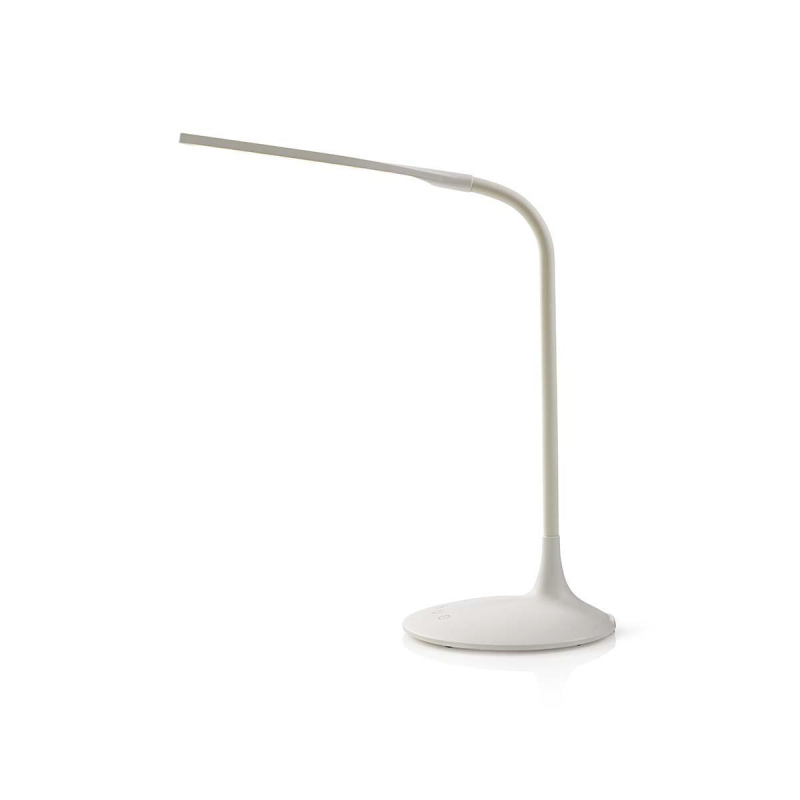 LED Bureaulamp - - Dimbaar - 250 lm - Warm tot wit - Wit