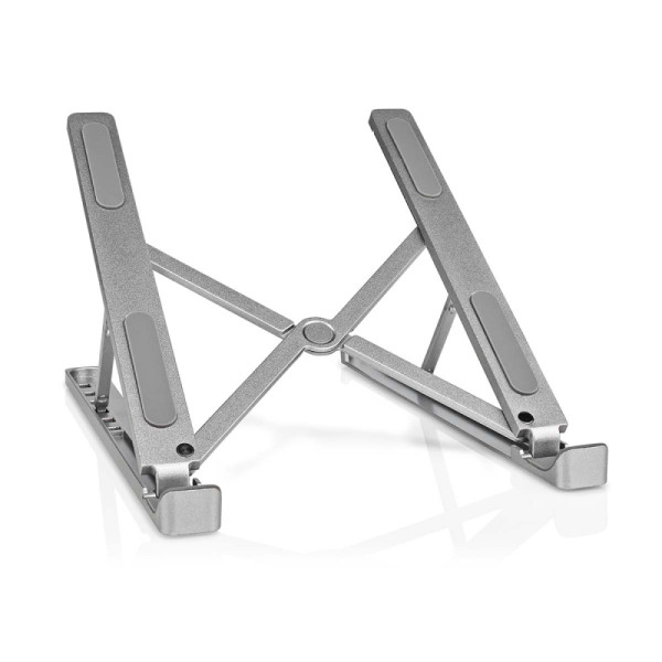 Verstelbare Laptopstandaard - Tot 17 inch - 6 standen - Inklapbaar - Aluminium