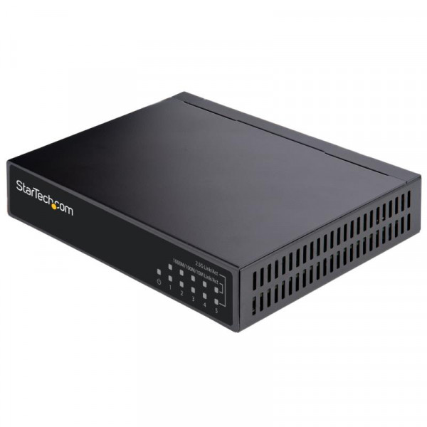 StarTech Unmanaged 2.5G Netwerk Switch - 5 Port 2.5GBASE-T