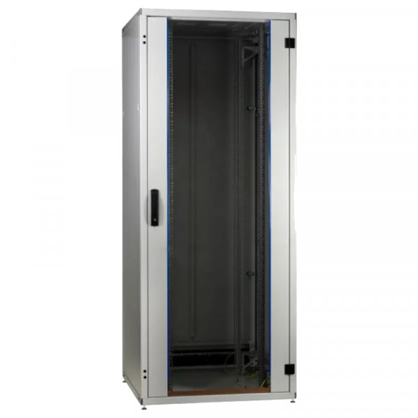 Patchkast 19" - 42U - 800 x 1000 mm - PRO - Voorgemonteerd - Grijs