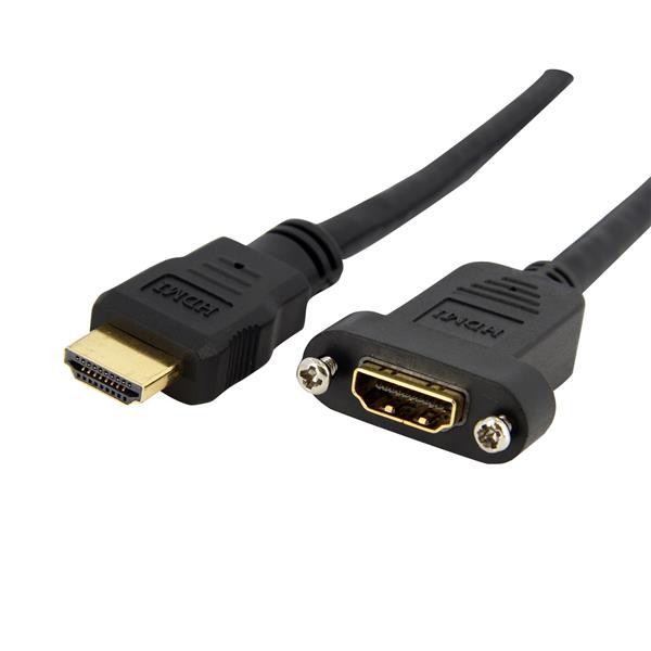 StarTech 91cm standaard HDMI kabel - paneel monteerbaar - F/M