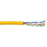 ACT UTP Cat5e Netwerkkabel Geel 100m Soepel