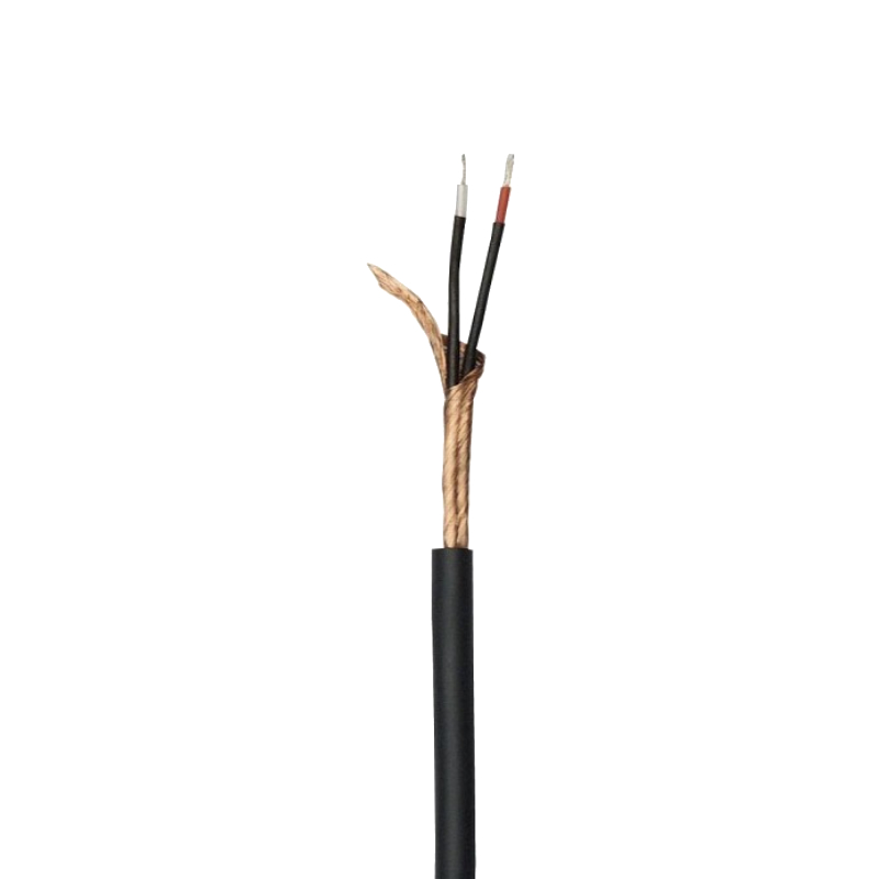 DAP Microfoonkabel - 2 x 0,12mm2 - Zwart - Per meter