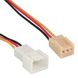 InLine Molex 3 pin ventilator kabel 30cm