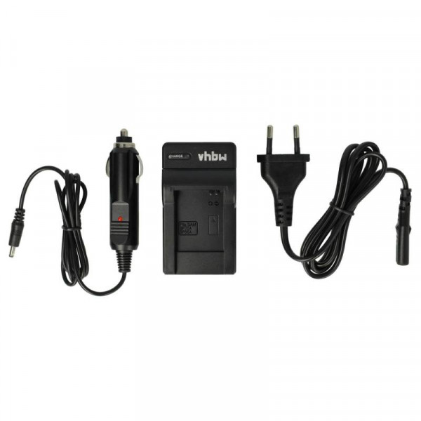 Accu oplader voor Samsung BP-70a, EA-BP70A en SLB-70A accu's - Met 12V plug - Zwart