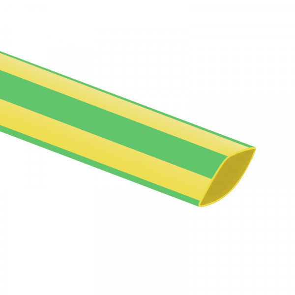 Krimpkous - 2:1 - 9,5 naar 4,75mm - 1 meter - Geel-groen