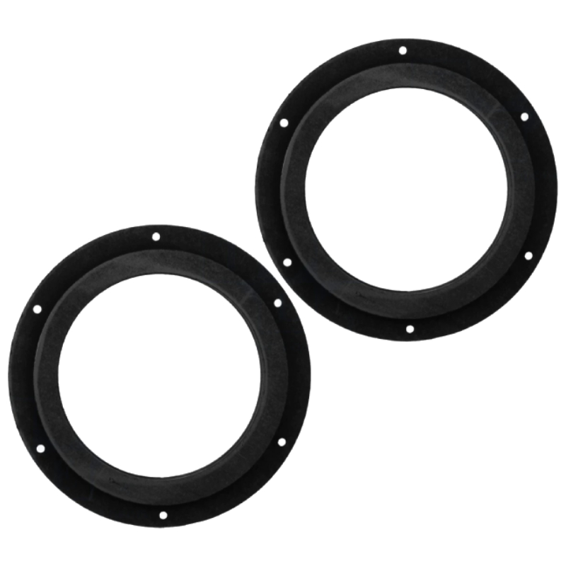 MDF 165mm Luidsprekerhouders - Skoda Octavia II - Voordeuren