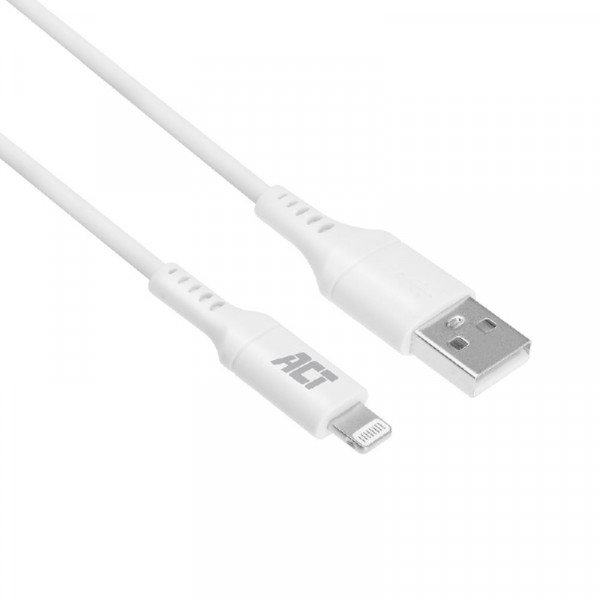 USB naar Lightning kabel 2 meter wit - MFI