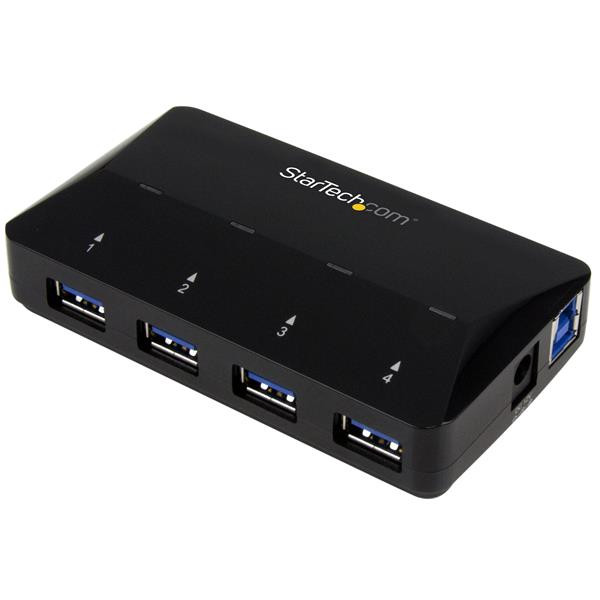 StarTech 4-Poorts USB 3.0 Hub met specifieke oplaadpoort - 1 x 2.4A poort