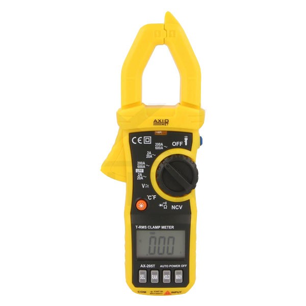 Digitale Stroomtang tot 600A AC, 1000V AC/DC