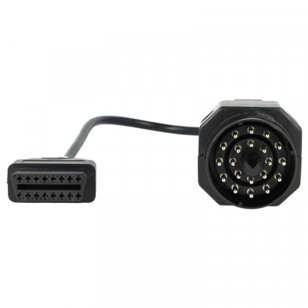 OBD2 Adapterkabel voor BMW - OBD1 20 naar 16-pins OBD2 - 0,3 meter - Zwart