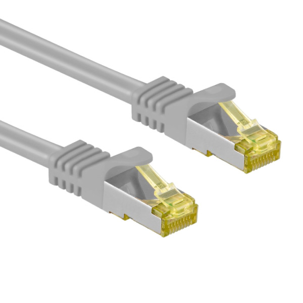 S/FTP CAT7 10 Gigabit Netwerkkabel - CU - 3 meter - Grijs