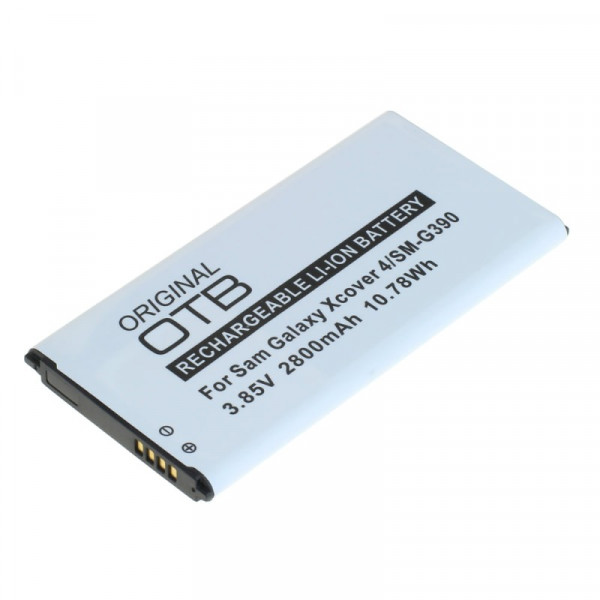 Accu voor Samsung Galaxy XCover 4 SM-G390 met NFC-Antenne - 3,85V - 2800mAh - Grijs
